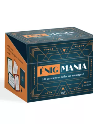 Produit ÉnigMania - 100 cartes pour défier ses méninges ! Image