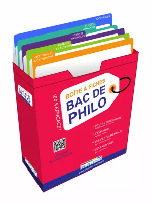 Produit Boîte à fiches Bac - Philosophie Image