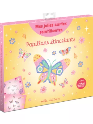 Produit Mes jolies cartes scintillantes - Papillons étincelants Image