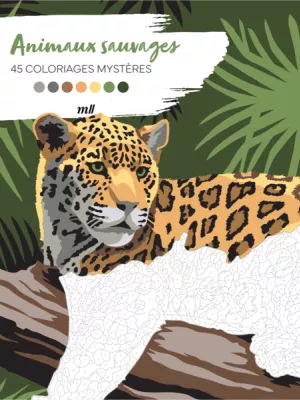 Produit Coloriages mystères - Animaux sauvages Image