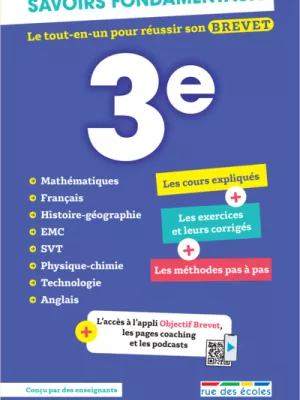 Produit Savoirs fondamentaux 3e - Le tout-en-un pour réussir son brevet ! Image