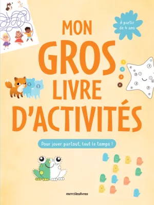 Produit Mon gros livre d'activités pour jouer partout, tout le temps ! Image