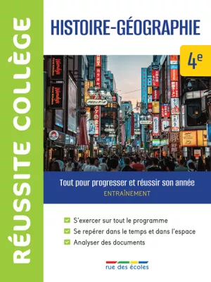Produit Réussite collège Histoire-Géographie 4e Image