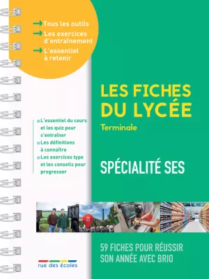 Produit Les Fiches du lycée - Terminale - Spécialité SES Image