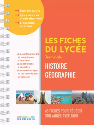 Produit Les Fiches du lycée - Terminale - Histoire-géographie Image