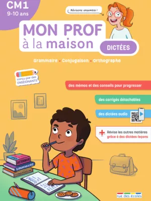 Produit Mon prof à la maison - Dictées CM1 Image