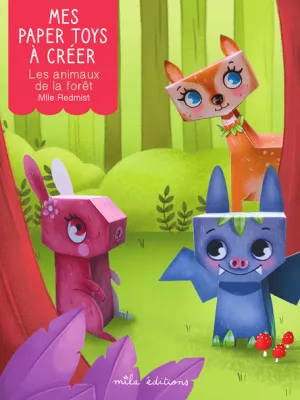 Produit Mes paper toys à créer - Les animaux de la forêt Image