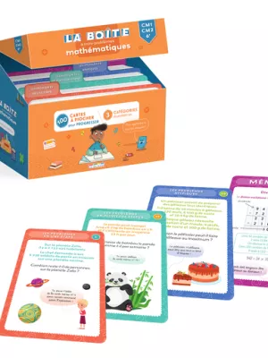 Produit La boîte à mini-problèmes mathématiques - CM1-CM2-6e Image