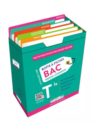 Produit Boîte à fiches Bac - Tronc commun Image