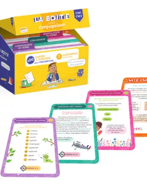Produit La boîte à défis Conjugaison - CM1-CM2 Image
