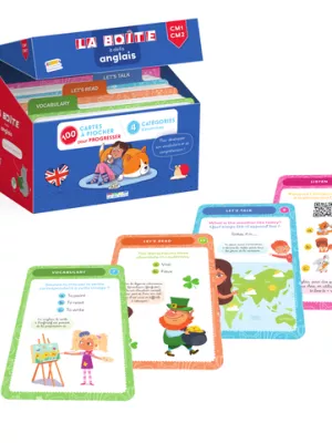 Produit La boîte à défis Anglais - CM1-CM2 Image