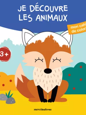 Produit Mon cahier de coloriage : Je découvre les animaux, dès 3 ans Image
