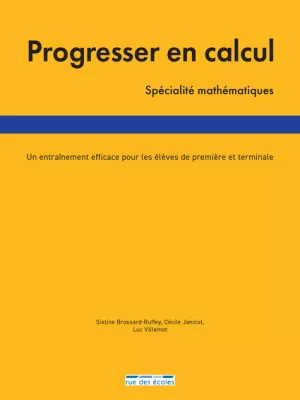 Produit Progresser en calcul - Spécialité Mathématiques Image