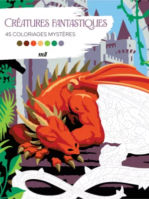 Produit Créatures fantastiques - 45 coloriages mystères Image