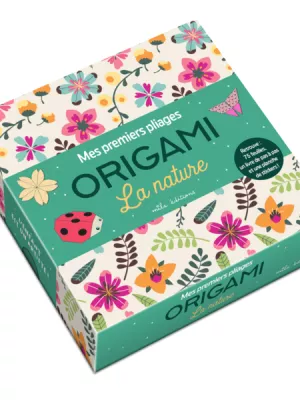 Produit Mes premiers pliages origami - La nature (coffret) Image