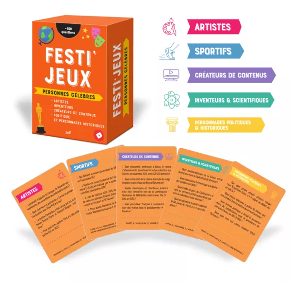 Produit Festi'Jeux - Personnes célèbres Image