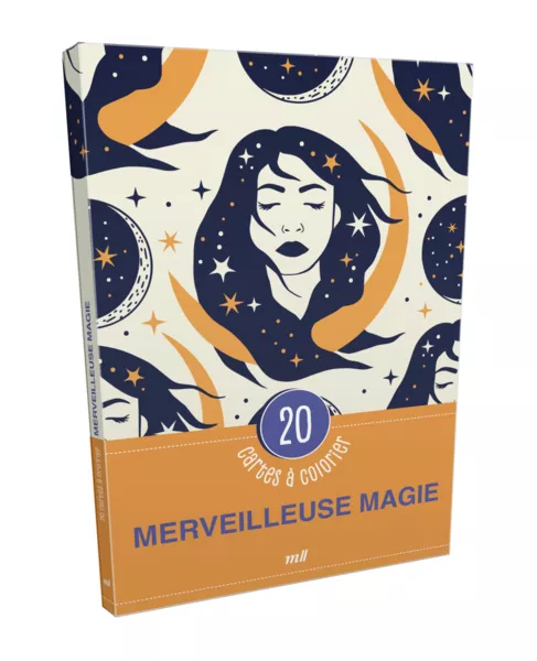 Produit Merveilleuse Magie - 20 cartes à colorier Image