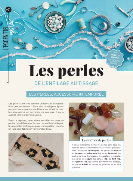 Produit Les perles (dépliant) Image