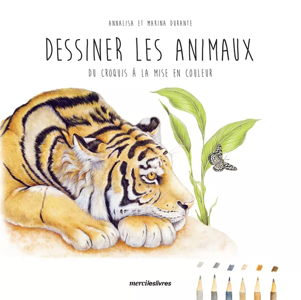 Produit Dessiner les animaux, du croquis à la mise en couleur Image