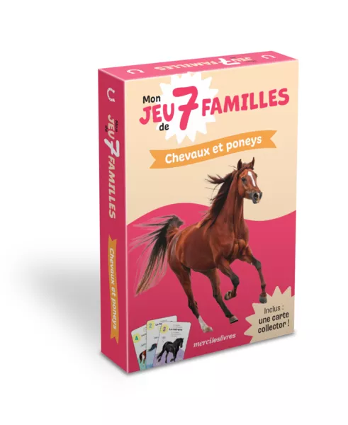 Produit Mon jeu de 7 familles - Chevaux et poneys Image