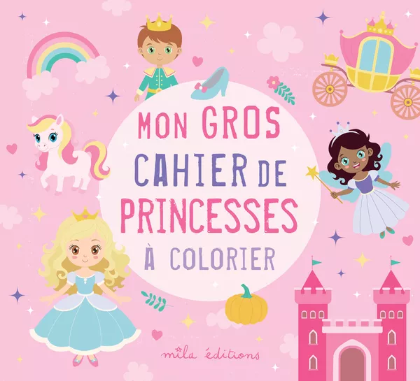 Produit Mon gros cahier de princesses à colorier Image