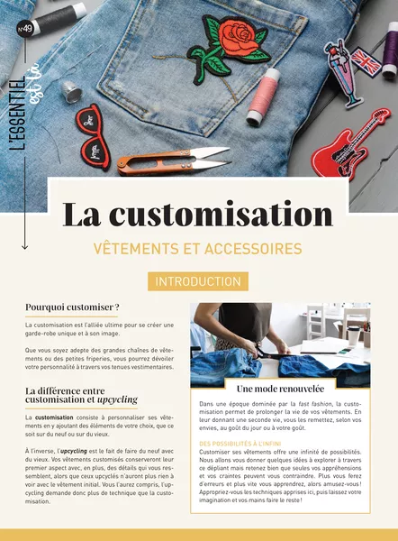 Produit La customisation (dépliant) Image