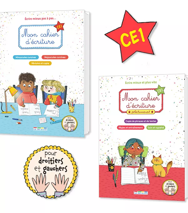 Produit Lot CE1 « Mon cahier d'écriture » (2 titres) Image