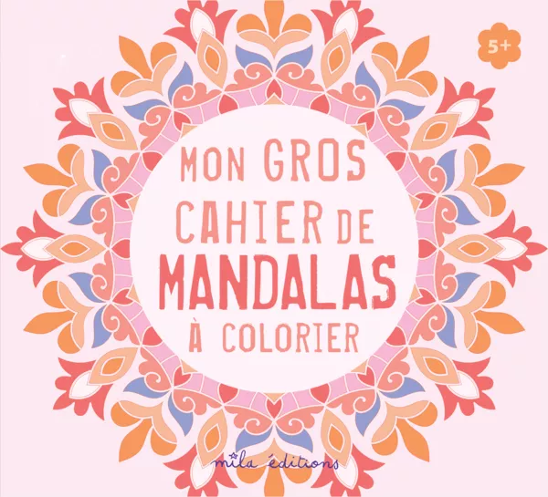 Produit Mon gros cahier de mandalas à colorier Image