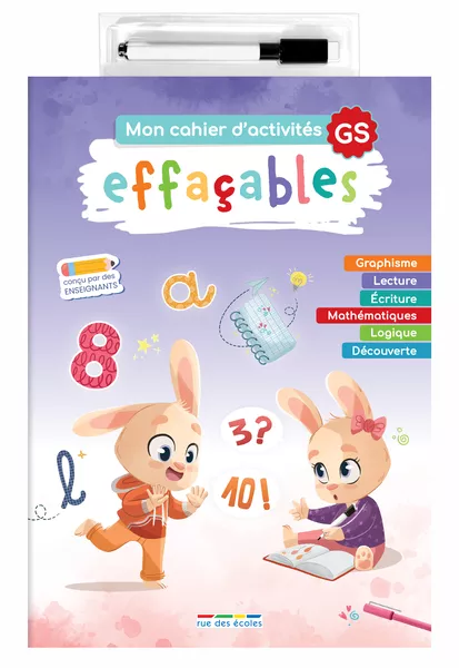Produit Mon cahier d'activités effaçables - GS Image