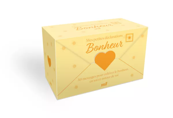 Produit Boîte - Mes petites déclarations - Bonheur Image