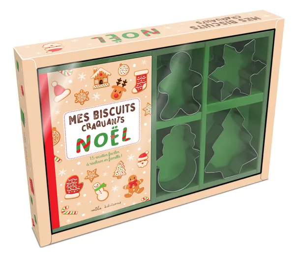 Produit Coffret - Mes biscuits craquants Noël Image