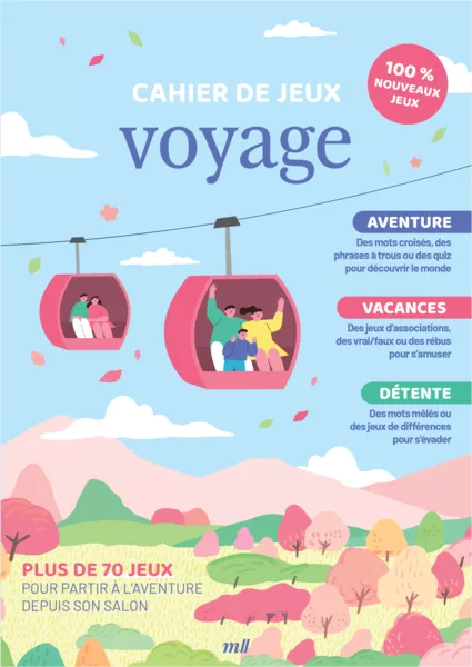 Produit Cahier de jeux - Voyage Image
