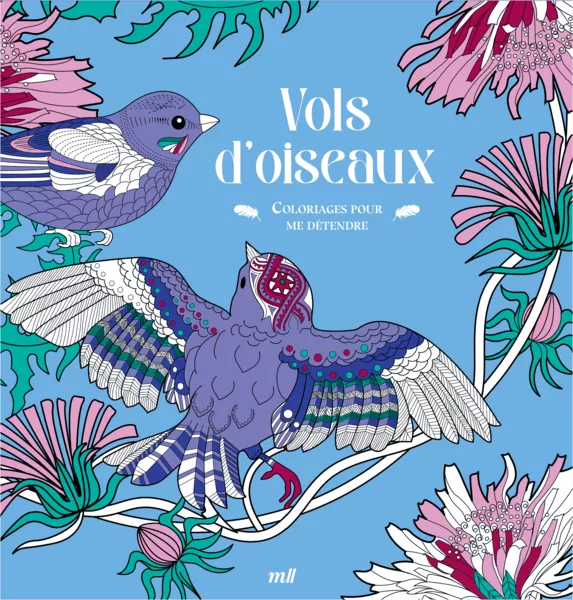 Produit Vols d'oiseaux - Coloriages pour me détendre Image
