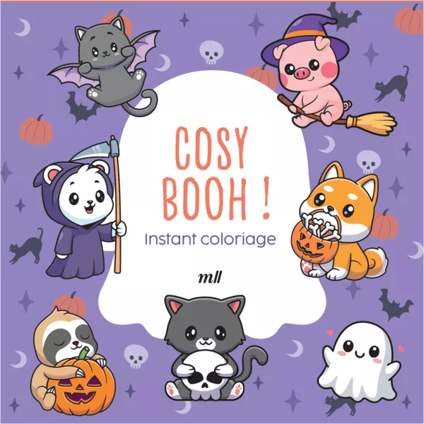 Produit Instant coloriage - Cosy booh ! Image