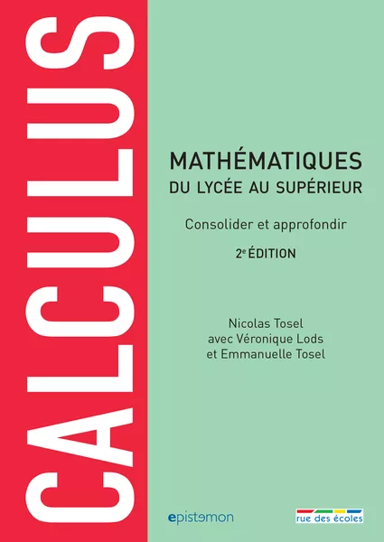 Produit Calculus, 2e édition - consolider et approfondir ses connaissances en mathématiques Image