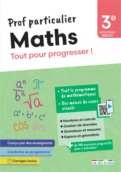 Produit Prof particulier - Maths 3e Image