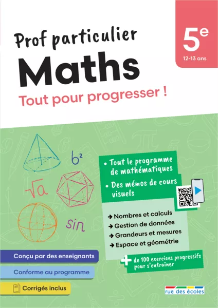 Produit Prof particulier - Maths 5e Image