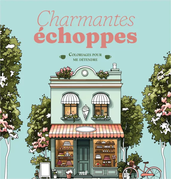 Produit Charmantes échoppes - Coloriages pour me détendre Image