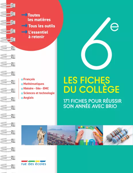 Produit Les fiches du collège - 6e Image