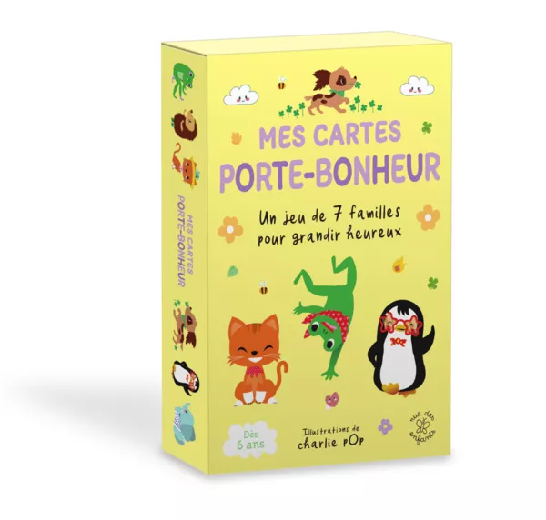 Produit Mes cartes porte-bonheur - Un jeu de 7 familles pour grandir heureux, dès 6 ans Image