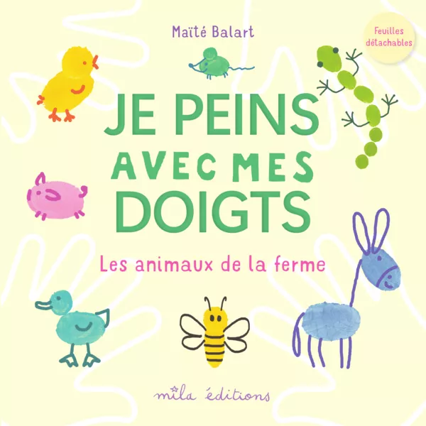 Produit Je peins avec mes doigts - Les animaux de la ferme Image