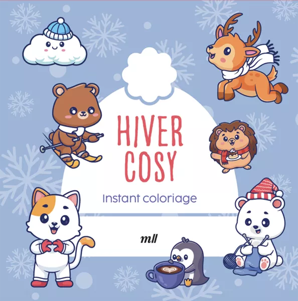 Produit Instant coloriage - Hiver cosy Image