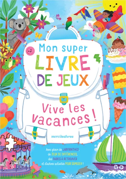 Produit Mon super livre de jeux - Vive les vacances ! Image