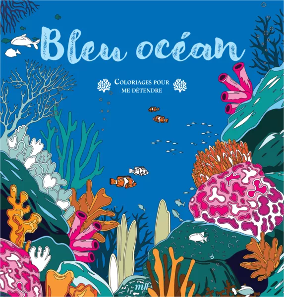 Produit Bleu océan - Coloriages pour me détendre Image