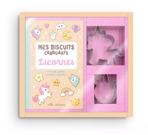 Produit Coffret - Mes biscuits craquants Licornes Image