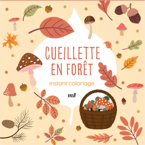 Produit Instant coloriage - Cueillette en forêt Image