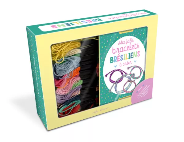 Produit Coffret - Mes jolis bracelets brésiliens à créer Image