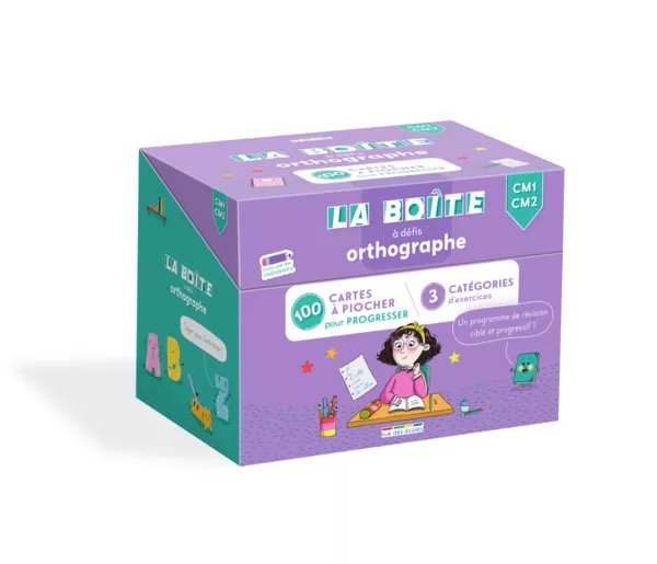 Produit La boîte à défis - Orthographe - CM1-CM2 Image