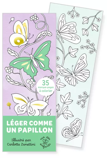 Produit Marque-pages - Léger comme un papillon Image