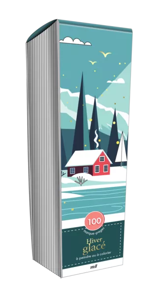 Produit Marque-pages - Hiver glacé - Édition premium Image
